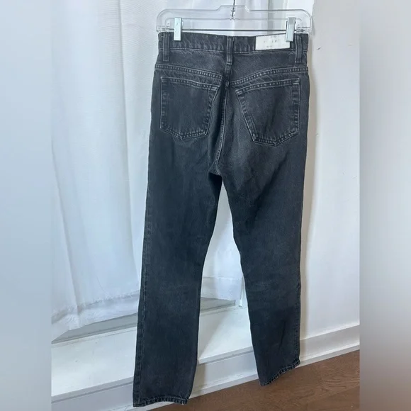 Re/Done 70’s Straight Jeans Sz 25 - Picture 3 of 6